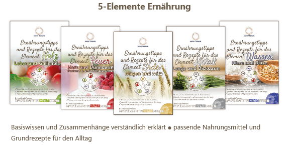 Bild von den 5-Elemente-Ernährungsbüchern