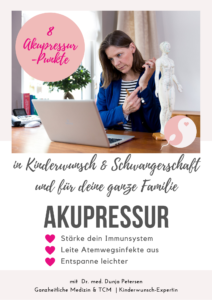 Bild Akupressur zur Selbstbehandlung bei Atemwegserkrankungen