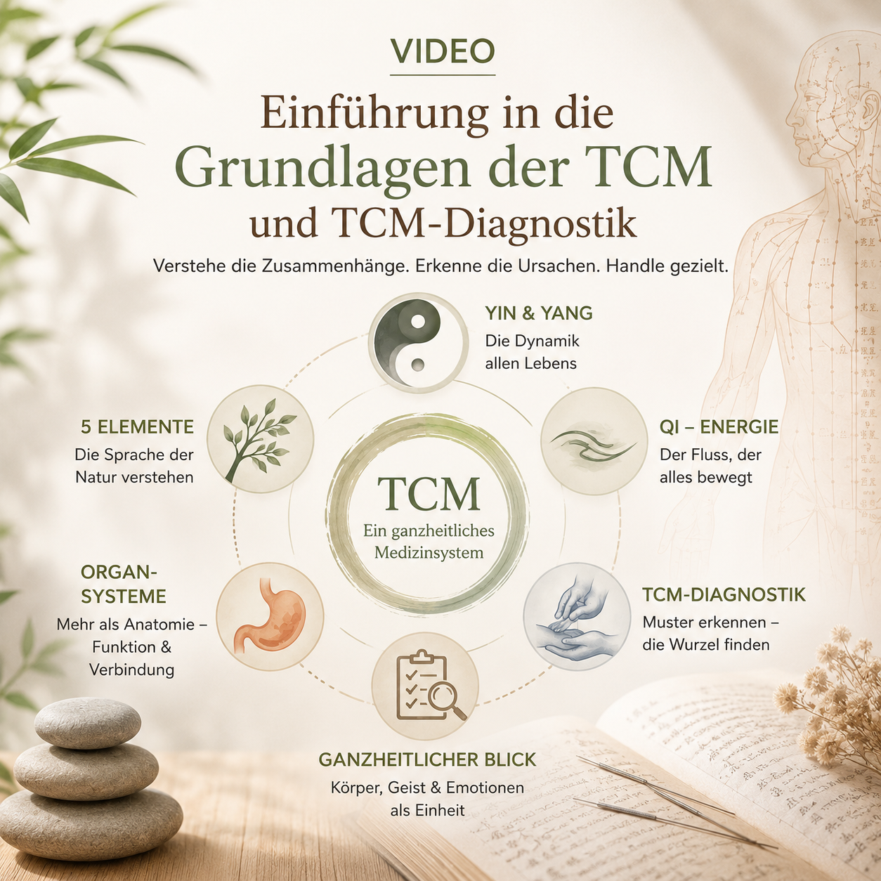 Grundlagen der TCM-Bild Bild zu Grundlagen der TCM im Video erklärt