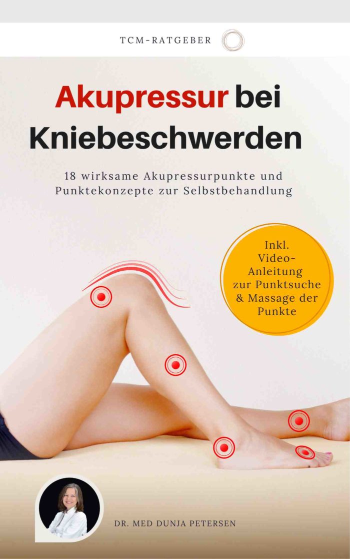 Buchcover Akupressur bei Kniebeschwerden