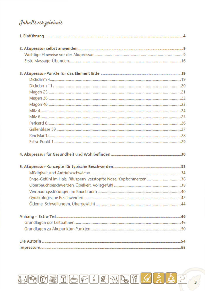 eBook Akupressur-Punkte und Konzepte für das Element Erde