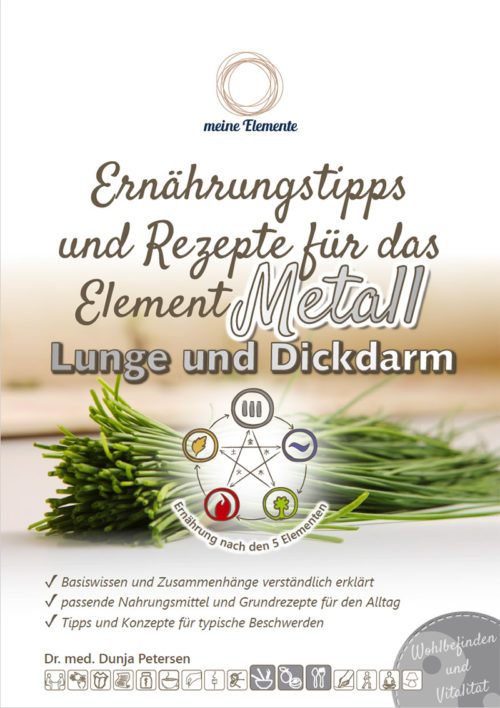 eBook Ernährungstipps und Rezepte für das Element Metall